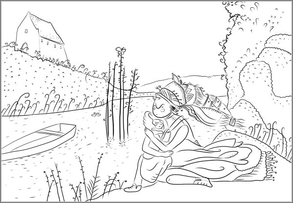 Беларусь картинки раскраски