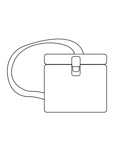 Шаблон сумочки для детей