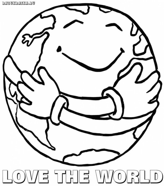 Раскраска миру мир