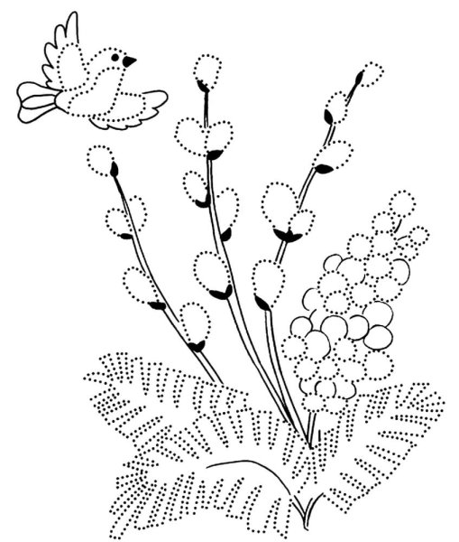 Раскраска Весна для детей