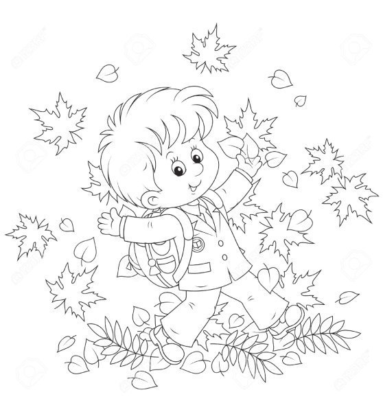 Раскраски к 1 сентября для дошкольников