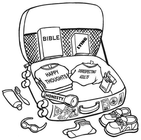 Раскраска - путешествие