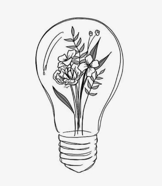 Растения для срисовки