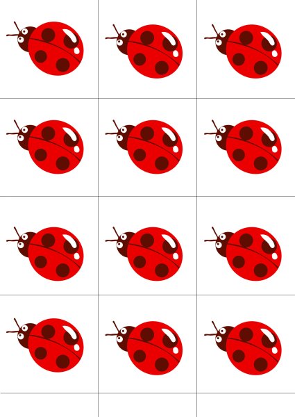 Раздаточный материал для дошкольников