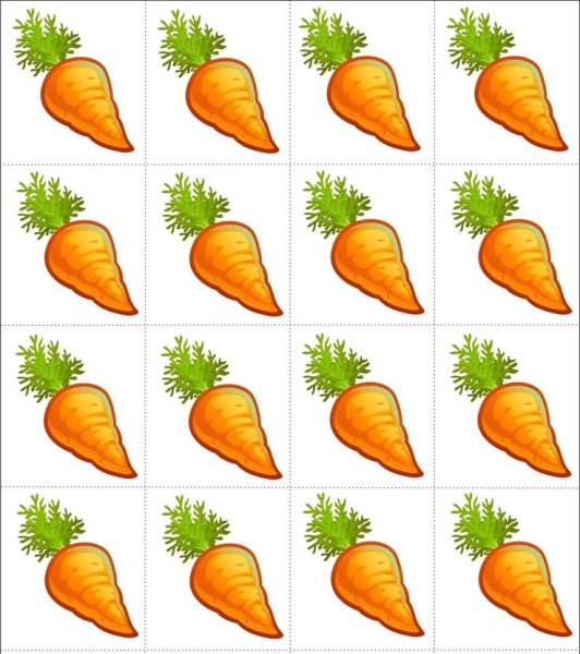 Раздаточный материал для детского сада