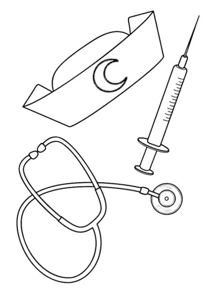 Раскраска медицина