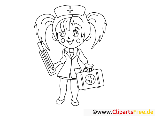 Раскраски ко Дню медицинского работника