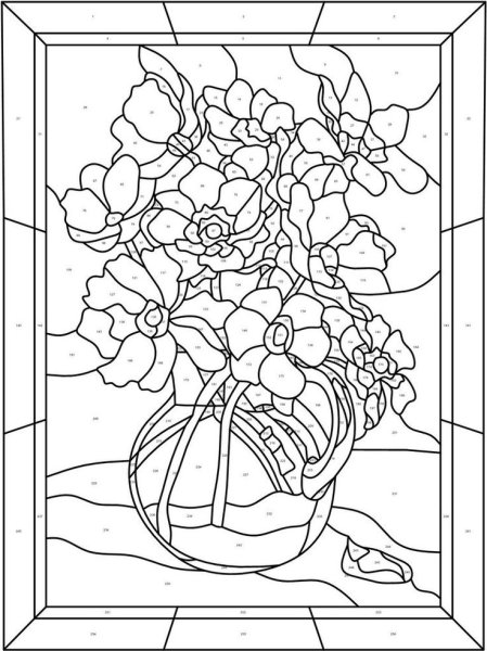 Контур для витража