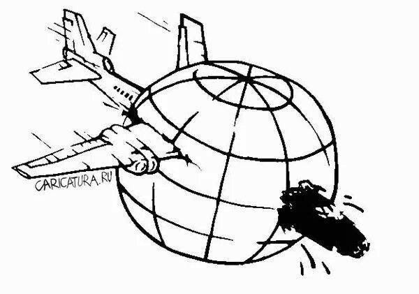 Раскраска на тему терроризм