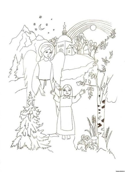 Православные раскраски