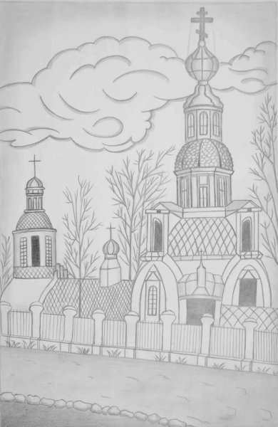 Красота Божьего мира карандашом