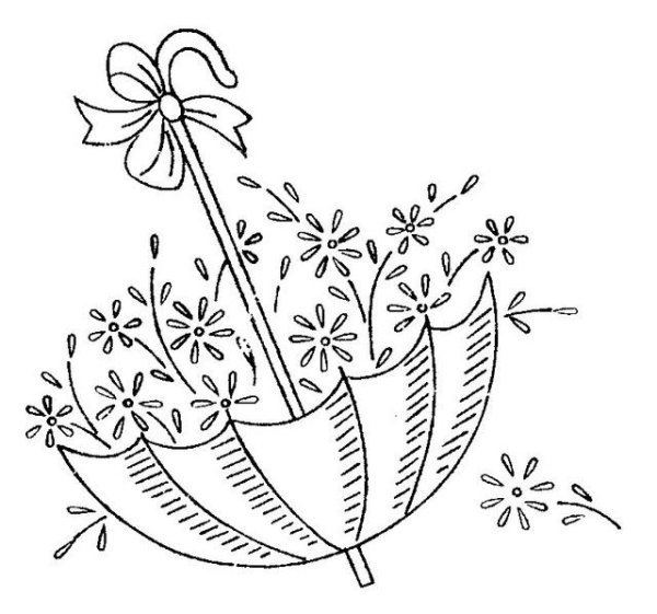 Трафареты для вышивки лентами