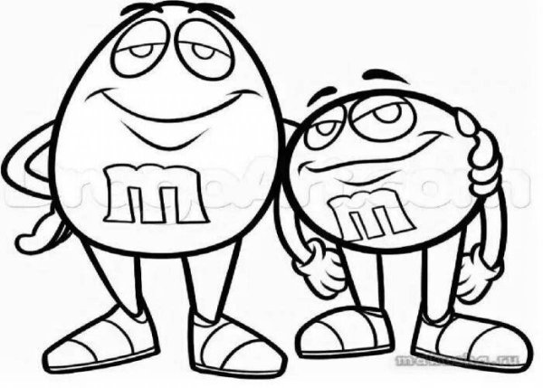 Раскраска ммдемс