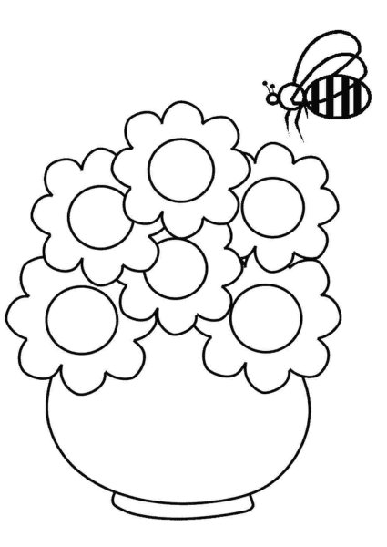 Раскраска для пластилинографии