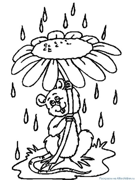 Раскраски Весна для детей 4-5 лет