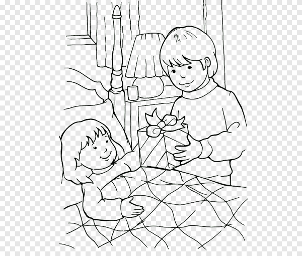 Раскраска доброта для детей