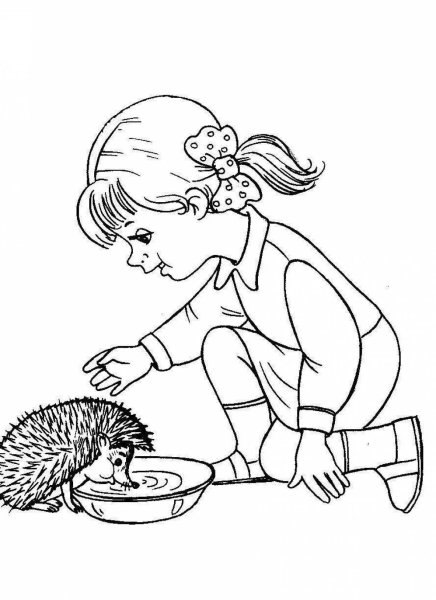 Раскраски на тему доброта