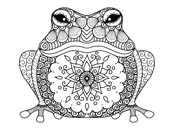 Мандалы для детей животные