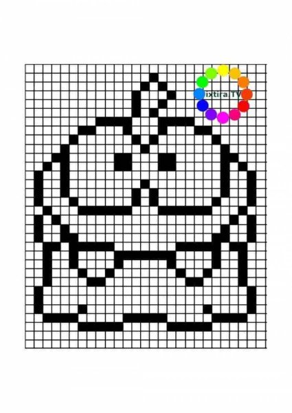 Раскраски по клеткам