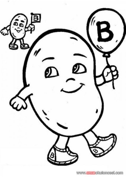 Витамины раскраска для детей