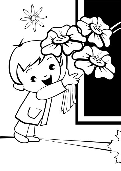 Раскраска 1 сентября