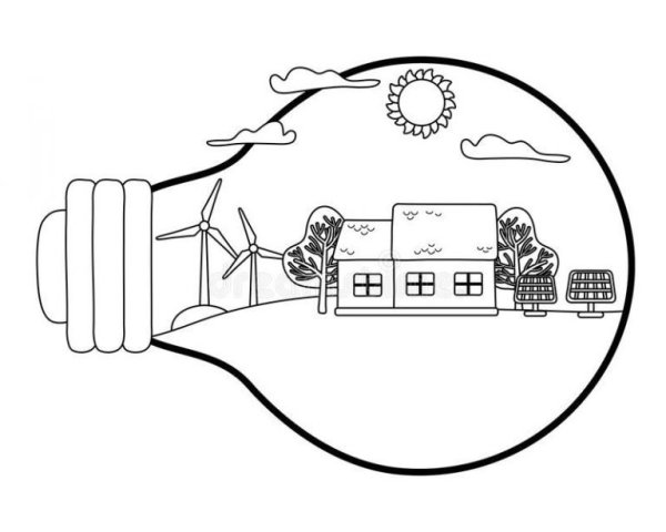 Раскраска электричество