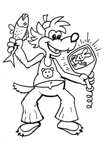 Разукрашки ну погоди