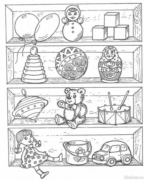 Задания по лексической теме игрушки