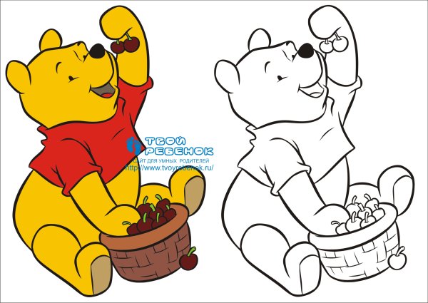 Детские раскраски цветные