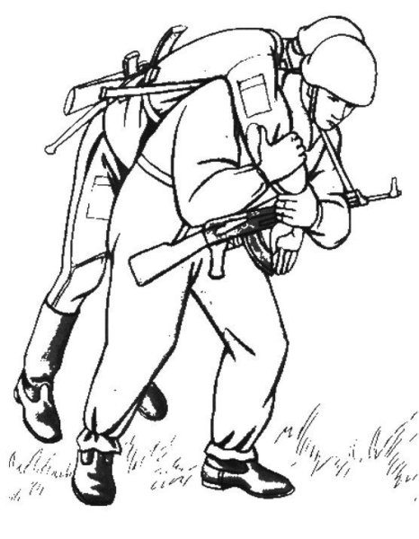 Раскраска Великая Отечественная война