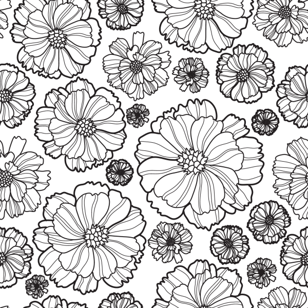 Паттерн цветы