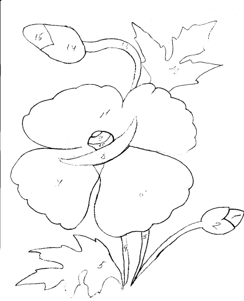 Трафарет маки