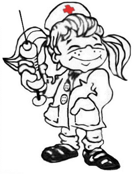 Веселые рисунки на медицинскую тему