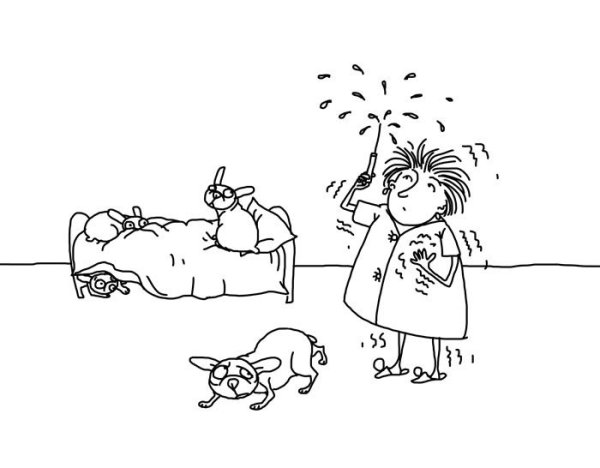 Иммунизация раскраски