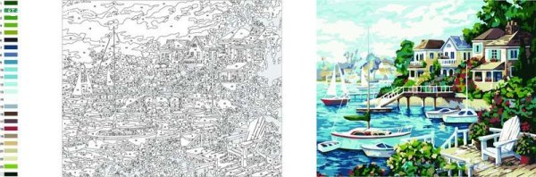 Картина по номерам для взрослых