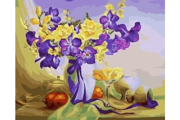 Натюрморты по номерам на холсте