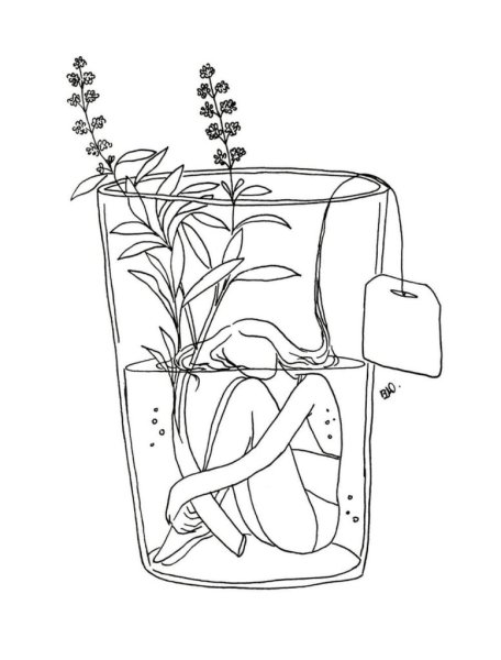 Эстетичные раскраски