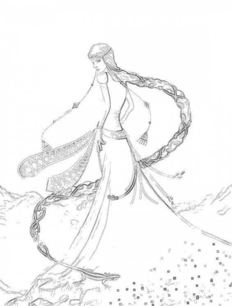 Раскраски к сказу Бажова медной горы хозяйка