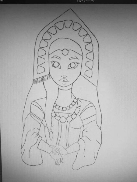 Иллюстрация к сказке медной горы хозяйка раскраска