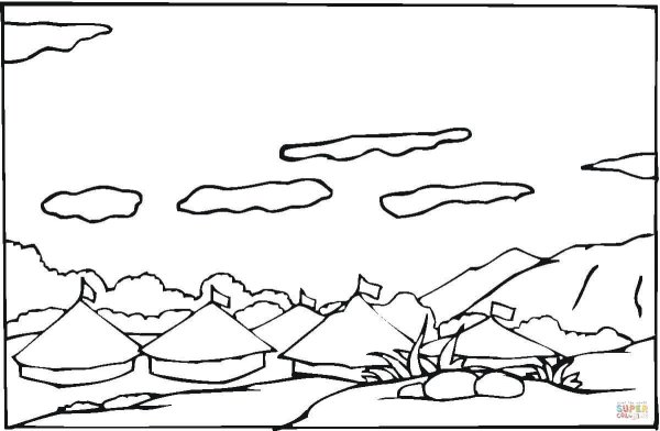 Раскраска моя Родина Казахстан