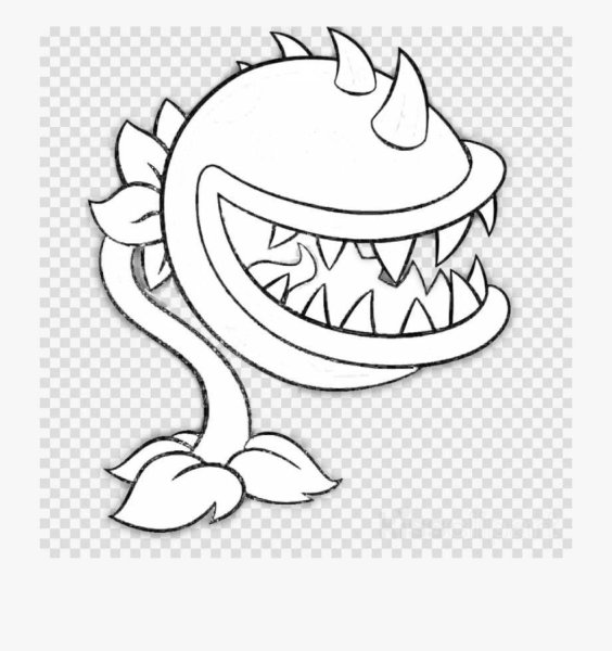 Разукрашки зомби против растений 2