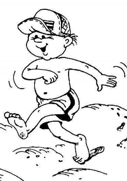 Закаливание рисунок