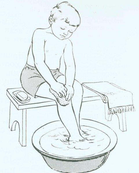 Закаливание раскраска