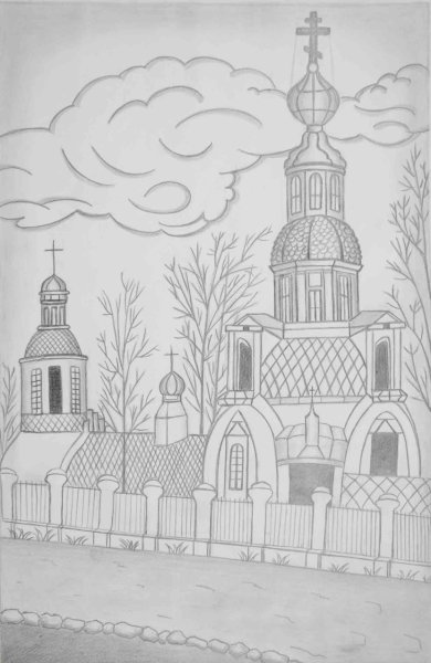 Красота Божьего мира карандашом