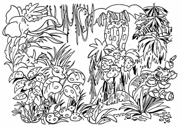 Животные спрятались