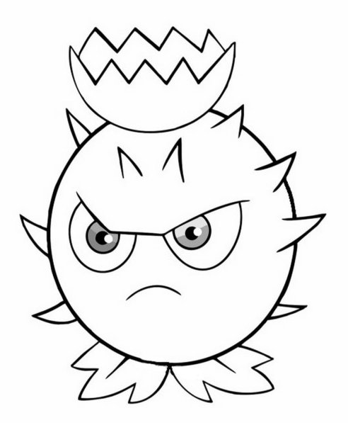 Раскраски растения против зомби 2 растения