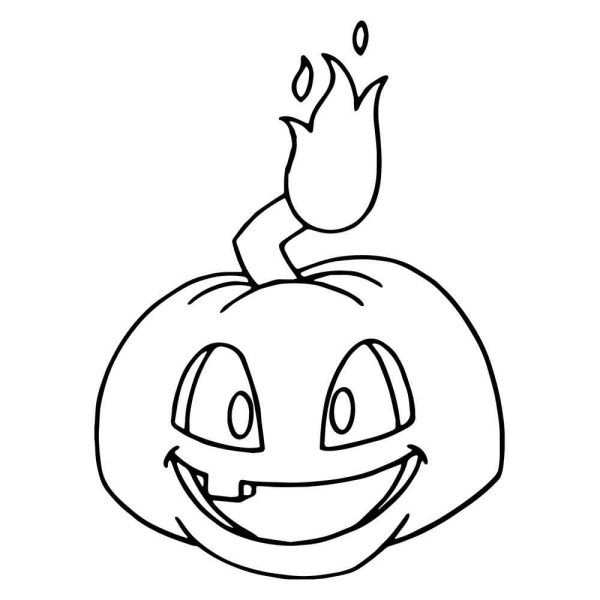 Растения против зомби раскраска тыква