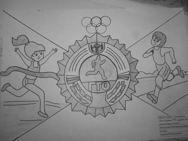 ГТО рисунки