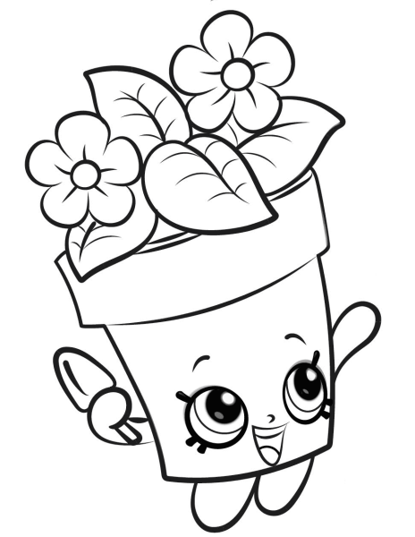 Раскраски Шопкинс