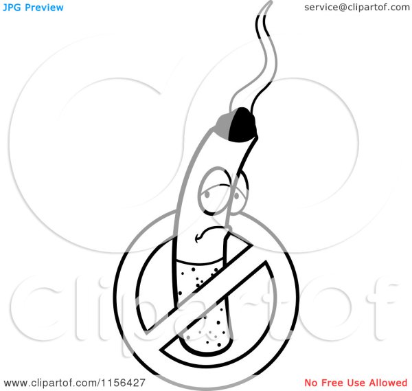 Раскраска на тему курение